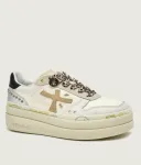 Кроссовки MICOL Premiata, экрю - фото