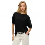 Футболка с коротким рукавом Superdry Studios Dropped Shoulder, черный - фото