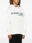 Худи с логотипом Moncler Grenoble, белый - фото 3
