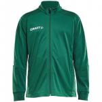 Прогресс в изготовлении куртки Craft, зеленый - фото