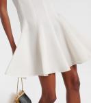 Шелковое мини-платье Mags Khaite, Chalk - фото 6