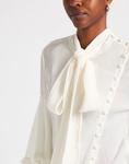 Рубашка Chloé, айвори - фото 4