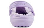 Тапочки Crocs Classic Lined Clogs 'Lavender' 203591-50P, фиолетовый - фото 6