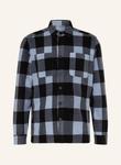 Флисовая рубашка pessac me°ru', цвет BLAU/SCHWARZ/BLAUGRAU - фото