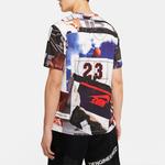 Футболка мужская белая/черная Jordan, белый/черный - фото 4