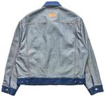 Куртка MM6 Maison Margiela Split Reversed Denim Jacket 'Blue', синий - фото 2