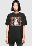 Футболка Merchcode Shirt Halloween - Spooky Ghost, черный - фото 2