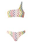 Missoni бикини с узором зигзаг, белый - фото