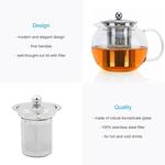 Чайник Intirilife, 0,8 л, прозрачный - фото 3