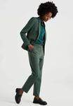 Брюки WE Fashion SLIM FIT MET STRETCH, цвет Green - фото 2