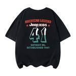 Футболка для младших школьников Jeep, черный - фото
