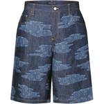 Шорты Lv Monogram Chambray LOUIS VUITTON, синий - фото