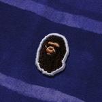 Футболка BAPE Wave Pattern One Point Relaxed Fit Tee, Purple - фото 3