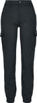 Брюки-карго Urban Classics Ladies High Waist Cargo Pants, черный - фото
