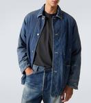 Джинсовая утепленная рубашка-оверсайз Visvim, Indigo - фото 5