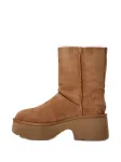 Ботинки из замши на платформе UGG, коричневый - фото 3