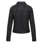 Кожаная джинсовая куртка e дальнобойщика для дохи Infinity Leather, черный - фото 4