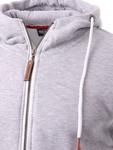 Толстовка с капюшоном на молнии Reslad RS1006, серый - фото 3