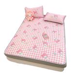 Покрывало Ice Silk Mat Sanrio, Fitted Sheet - Strawberry Kt - фото 9
