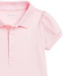 Polo Ralph Lauren Платье SS25 розовое для малышей - фото 5