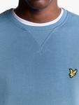Хлопковый свитшот с круглым вырезом Lyle & Scott, Ocean Sky - фото 3