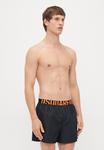 Шорты для плавания Dsquared2 NEOCLASSIC LOGO MIDI, Black/Orange/Black - фото 4