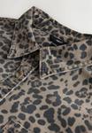 Блуза Next Button-down blouse, Leopard Print/Multi-Coloured - фото 2