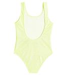 Купальник с логотипом Balmain, желтый - фото 3