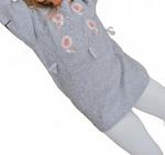 Платье Algonya для девочек в минерально-голубом цвете Louise Misha - фото 3