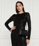 Сумка-мессенджер Dkny кожаная, черный - фото 2