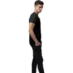 Футболка Urban Classics Raglan Contract, черный - фото 4