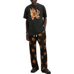 Футболка с горящей монограммой Palm Angels, черный - фото 5