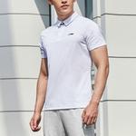 LINING Белая поло для мужчин - фото 5