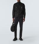 Рубашка из переработанного нейлона Prada, черный - фото 2