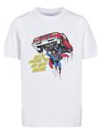 Футболка F4NT4STIC DC Comics Superman New Ride Superheld, белый - фото