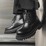 Ботинки Martin мужские черный Chi Wolf - фото 4