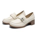 Лоферы женские Zhr, бежевый - фото 5