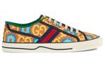 Кроссовки tennis 1977 'kaleidoscope' Gucci, синий - фото 2