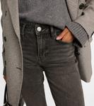 Укороченные расклешенные джинсы le Frame, черный - фото 4