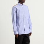 Полосатая нейлоновая рубашка Junya Watanabe Man, синий - фото 2