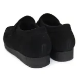Кроссовки wallabee loafer suede 'black' Clarks, черный - фото 3