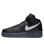 Кроссовки air force 1 mid premium Nike, черный - фото