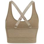 Спортивный топ Hummel Cleaa Seamless, бежевый - фото 2