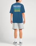 Футболка Lacoste, серо-синий - фото 3