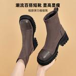 Ботильоны женские Dg, коричневый - фото 5