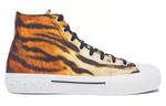 Кроссовки мужские Burberry Tiger Print, коричневый / белый - фото 2