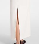 Хлопковое платье-футболка Wardrobe.NYC, белый - фото 5