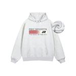 RECOLETA Толстовка унисекс, Серый/Белый - фото 2