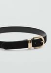 Ремень Mango Belt, Black - фото 3