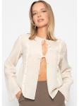 Блузка SASSYCLASSY, цвет hellbeige - фото 2